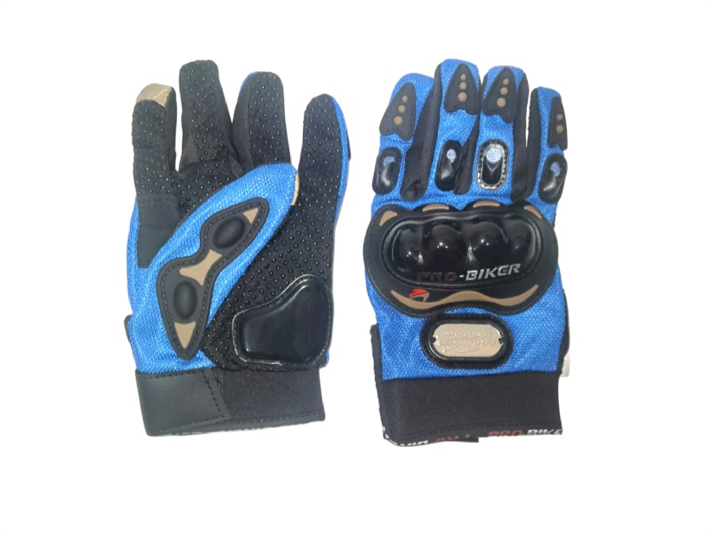 GUANTE PRO-BIKER AZUL TALLA L (AC-Y0452)