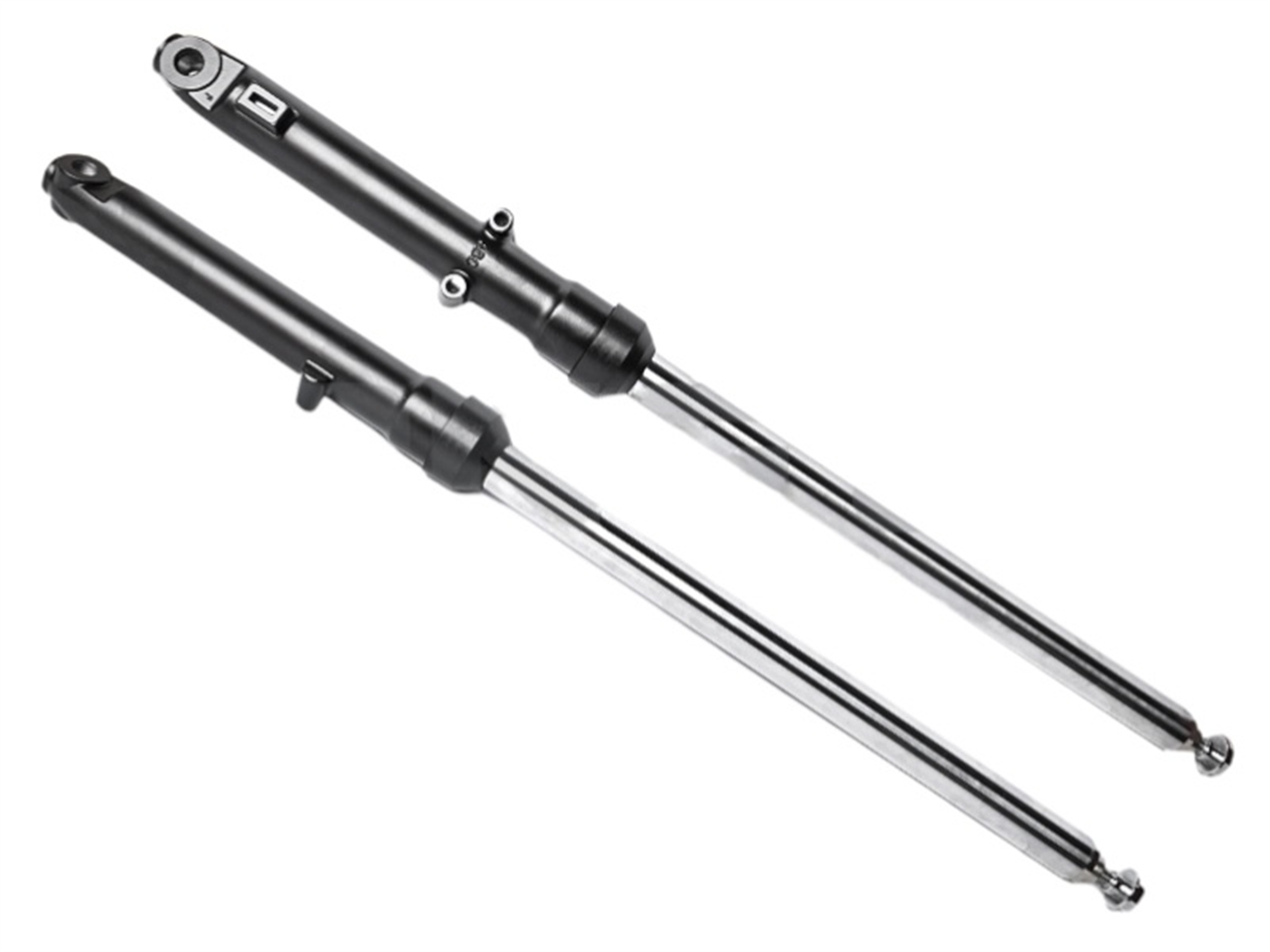 TELESCOPICA SOLA P/ZAPATA (27MM 12MM LARG.68CM NEGRO MATE