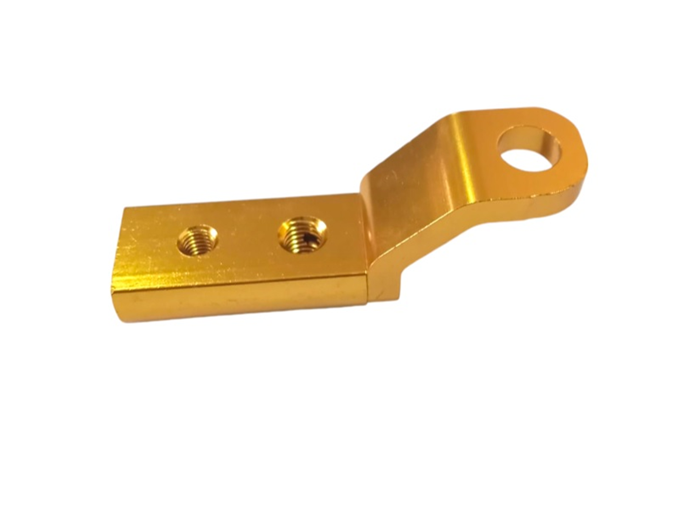 SOPORTE EXTENSION DE ESPEJO RETROVISOR DORADO UNIVERSAL 1PCS