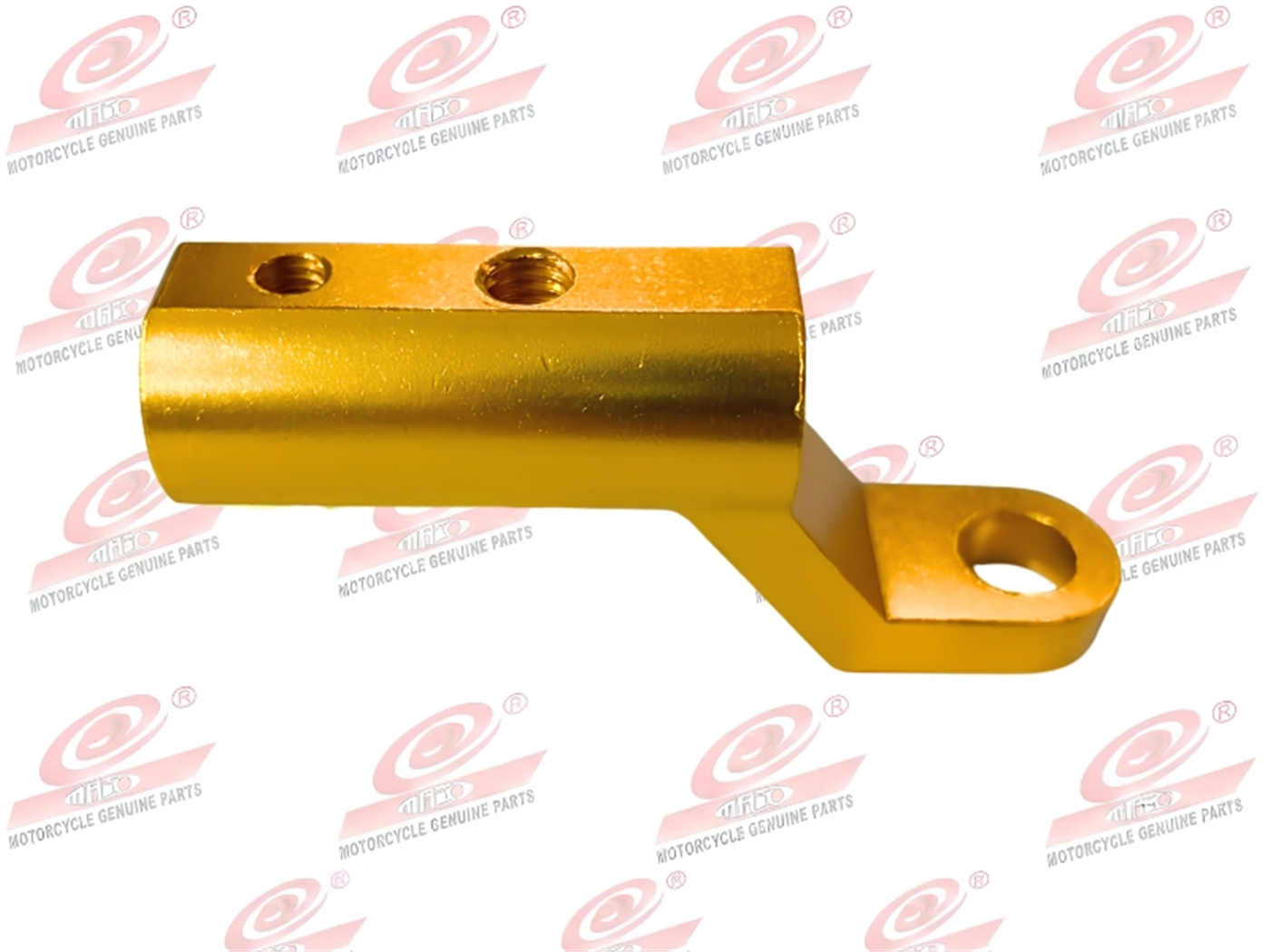 SOPORTE EXTENSION DE ESPEJO RETROVISOR DORADO UNIVERSAL 1PCS