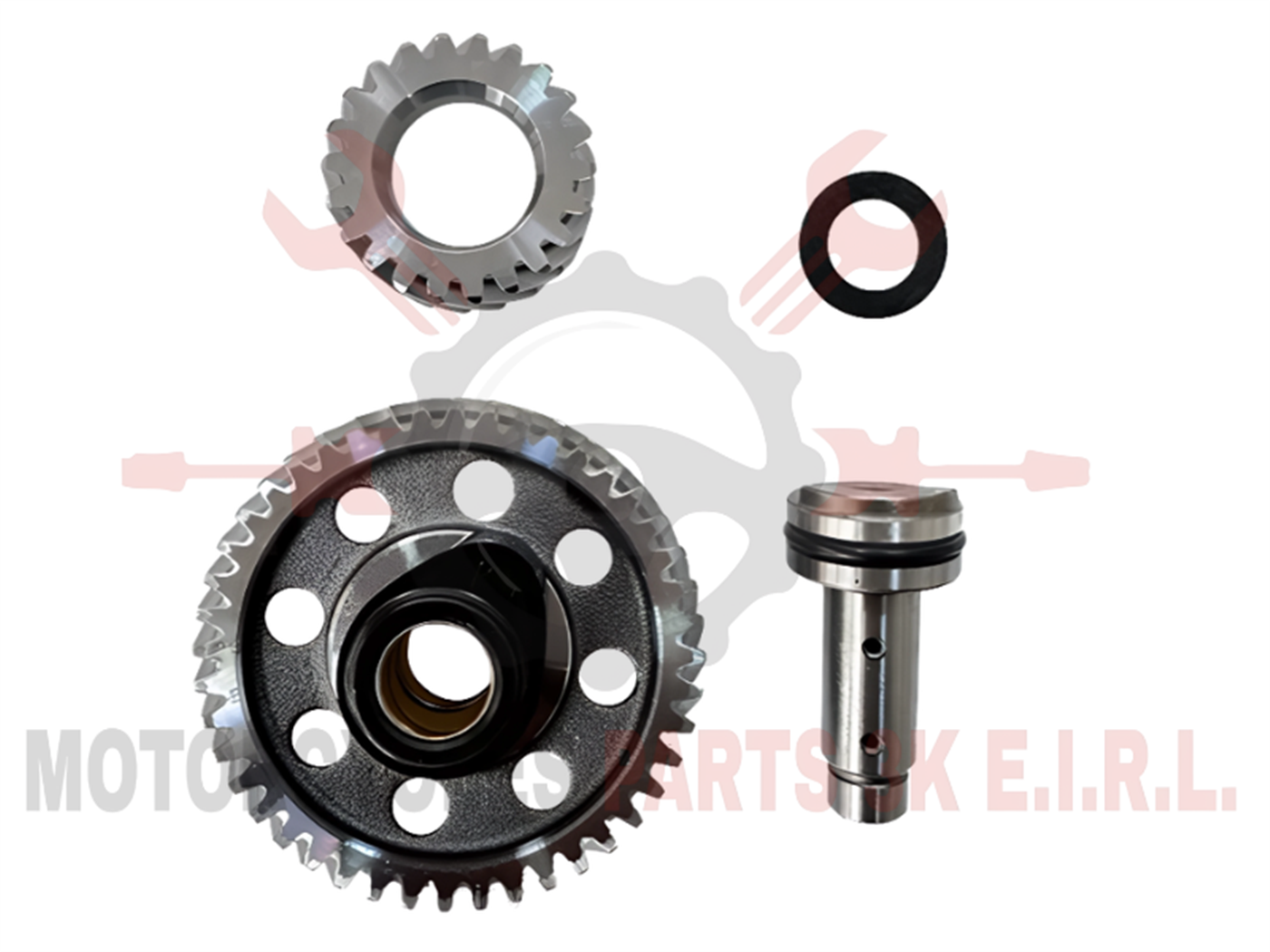 ARBOL DE LEVAS C/PIN + PIÑON CIGUEÑAL