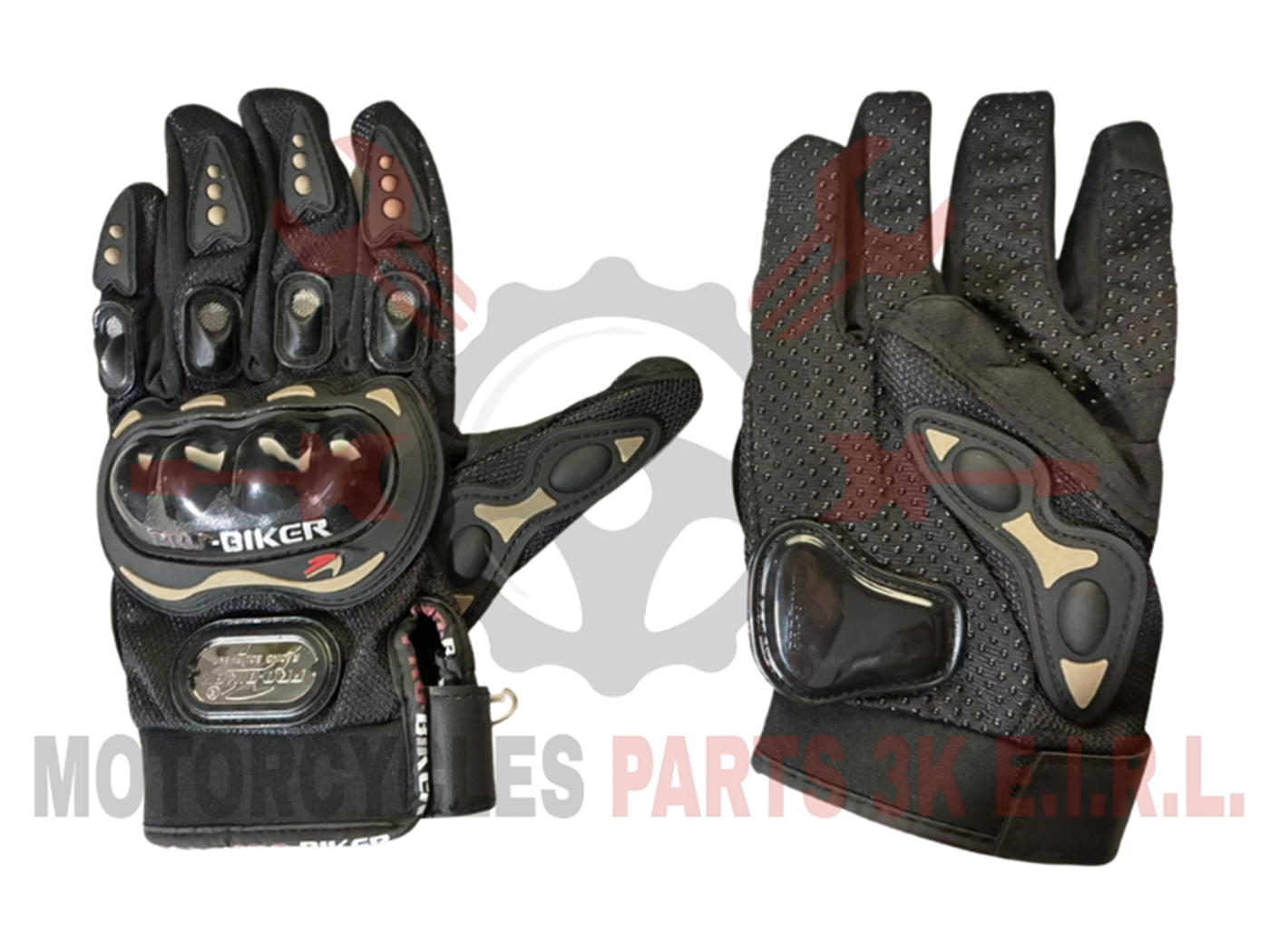 GUANTES PROBIKER NEGRO L
