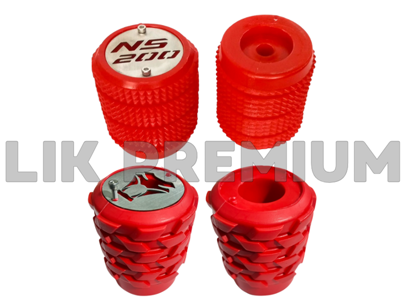 TOPE PARA SLYDER ROJO GRANADA C/TAPA DE METAL 