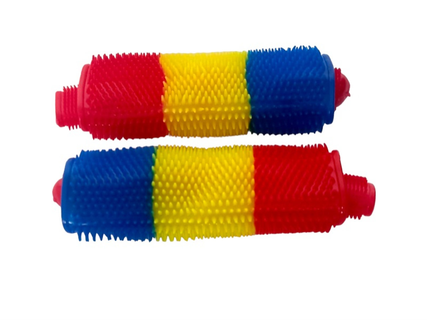 MANUBRIO JEBE C/PROTECTOR MANIJA ROJO/AMARILLO/AZUL