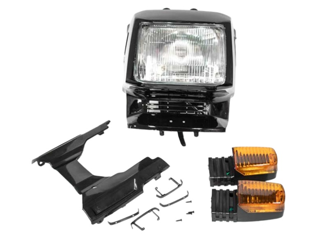 MASCARA C/FARO NEGRO SOPORTE Y DIRECCIONALES