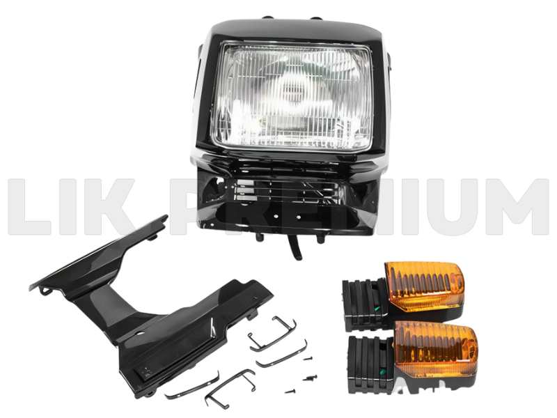 MASCARA C/FARO NEGRO SOPORTE Y DIRECCIONALES