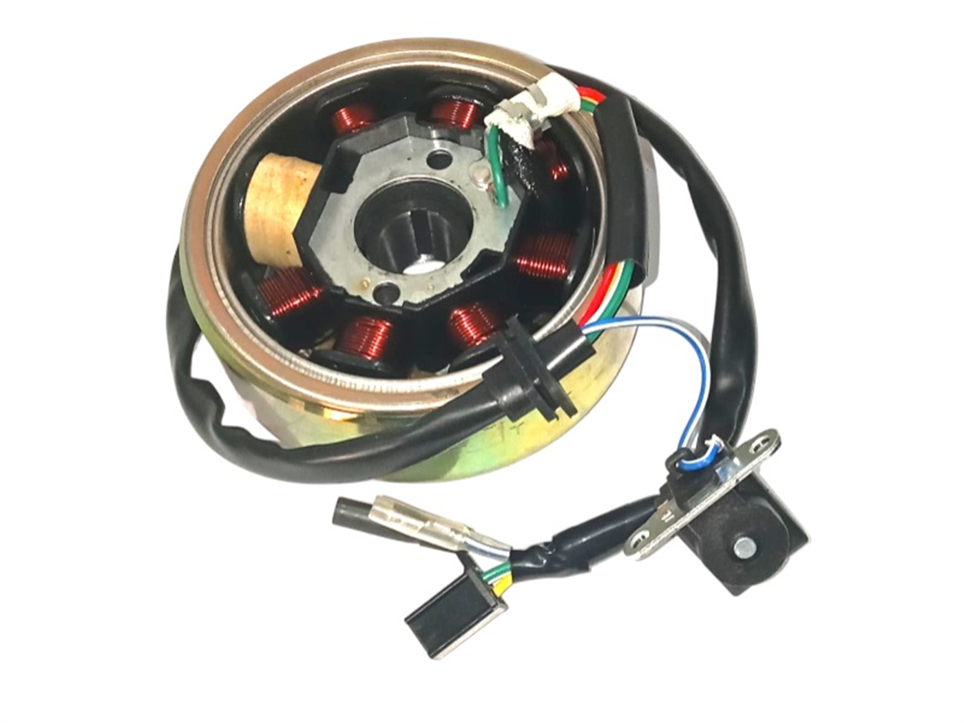 VOLANTE C/ALTERNADOR(VOL.112MM/90MM,ALTER 8P 380 OHM 5CABLES