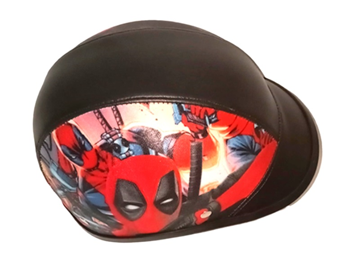 CASCO CHAVITO FORRADO DEADPOOL (NIÑO)