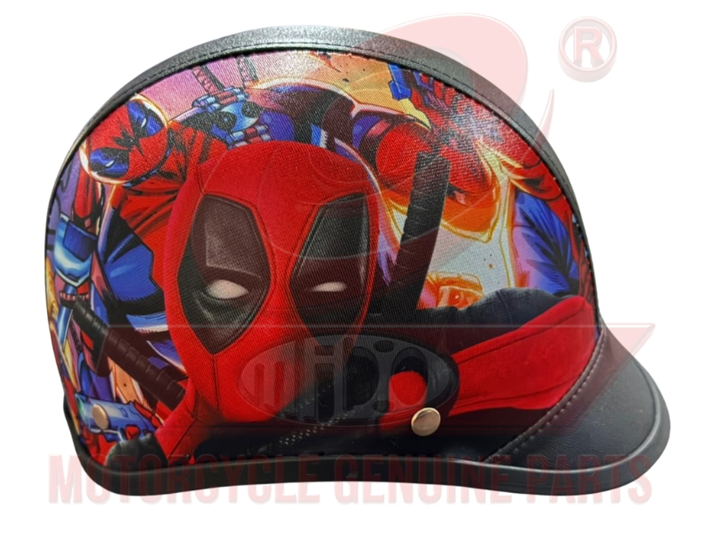 CASCO CHAVITO FORRADO DEADPOOL (NIÑO)