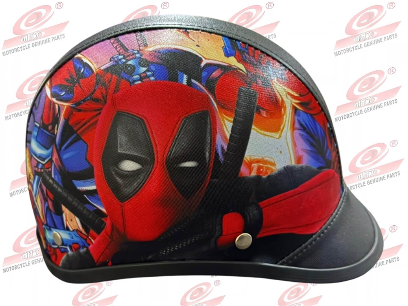 CASCO CHAVITO FORRADO DEADPOOL (NIÑO)