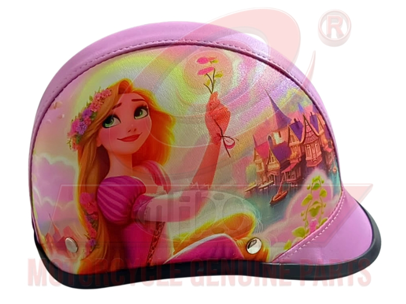 CASCO CHAVITO FORRADO RAPUNZEL (NIÑA)