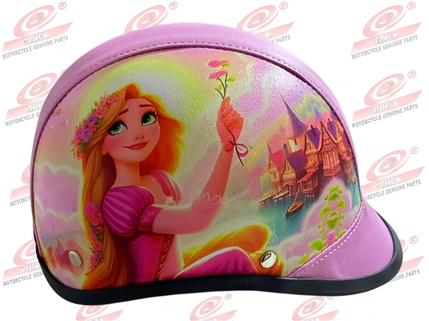 CASCO CHAVITO FORRADO RAPUNZEL (NIÑA)