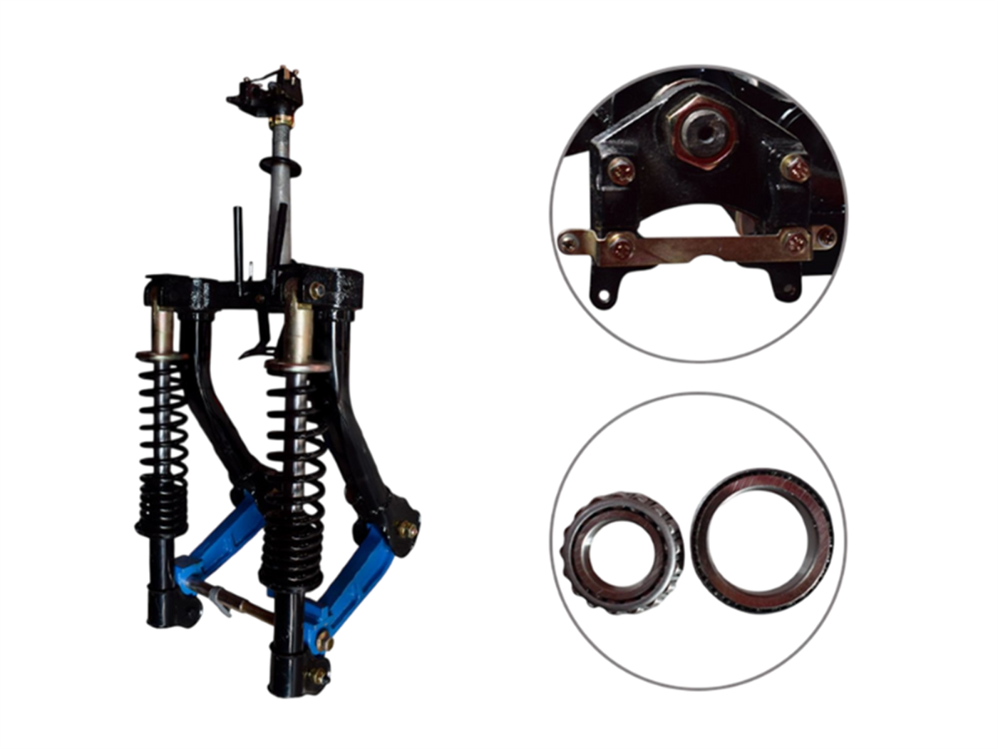 TELES. ARTICULADA 32.5CM AZUL S/RODAJE