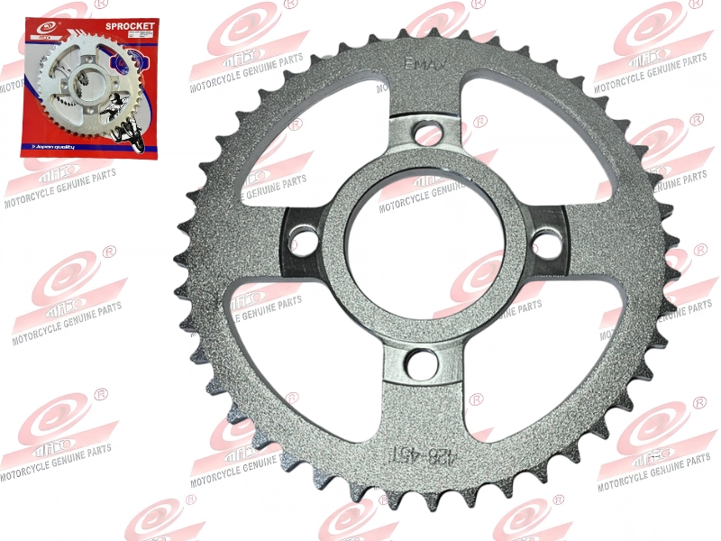 CATALINA 428H 45T 10MM (PLATA) PREMIUM