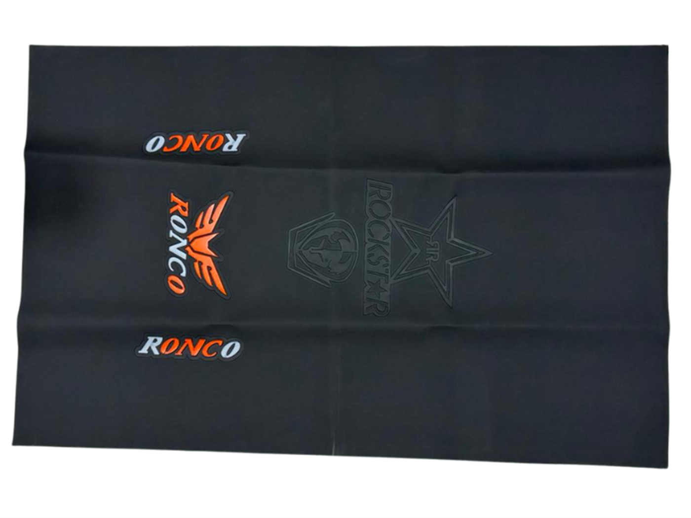 FUNDA ASIENTO C/ DISEÑO RONCO (NARANJA)