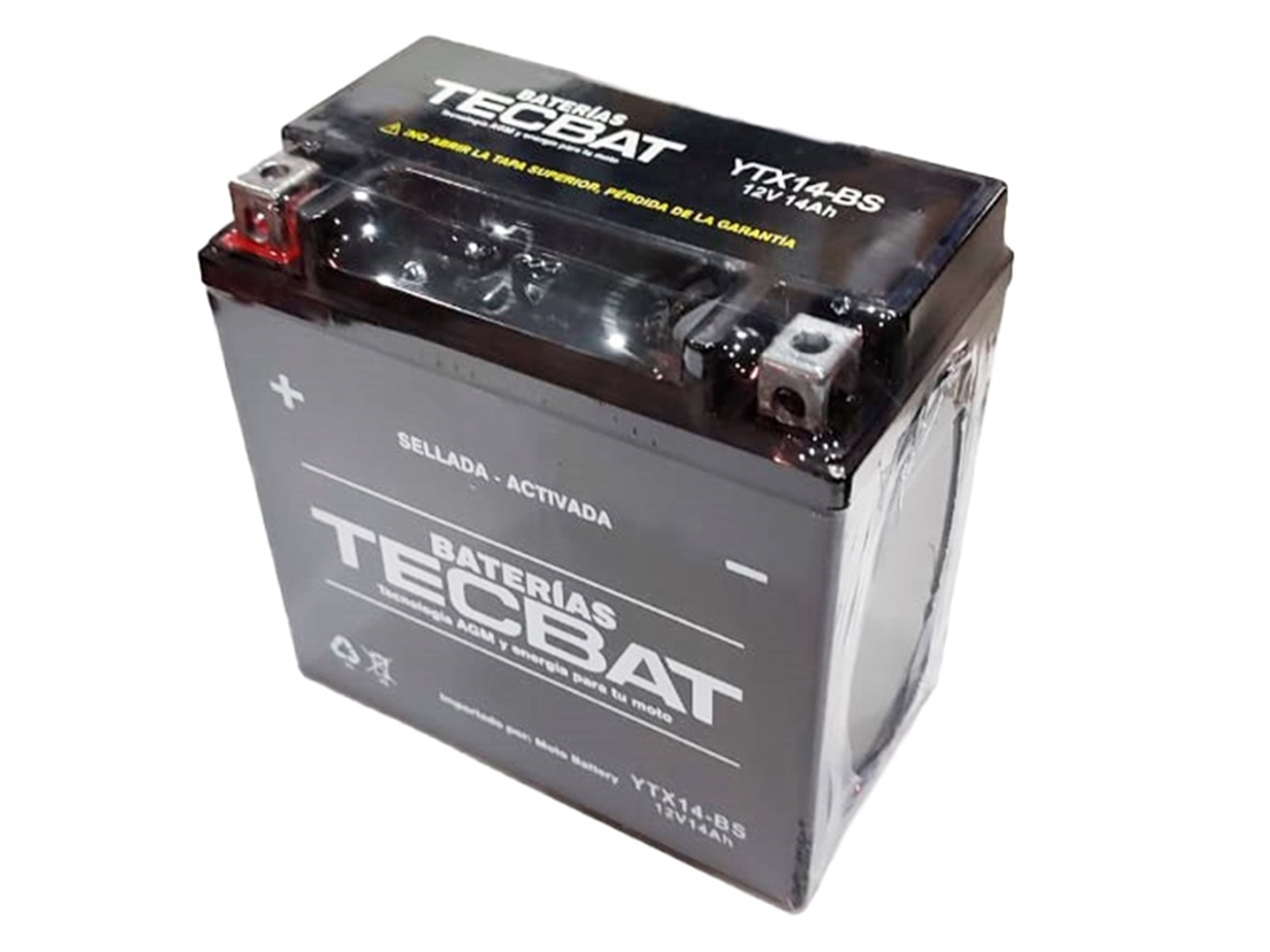 BATERIA YTX14-BS SECA PREMIUM (12V. 14AH) 150X86X146MM