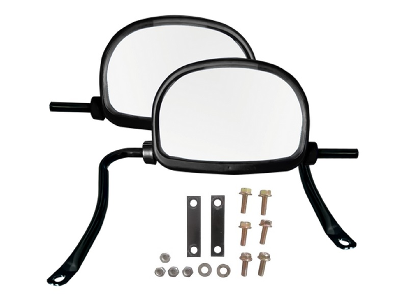 ESPEJO CABINA NUEVO MOD.02 NEGRO C/SOPORTE 