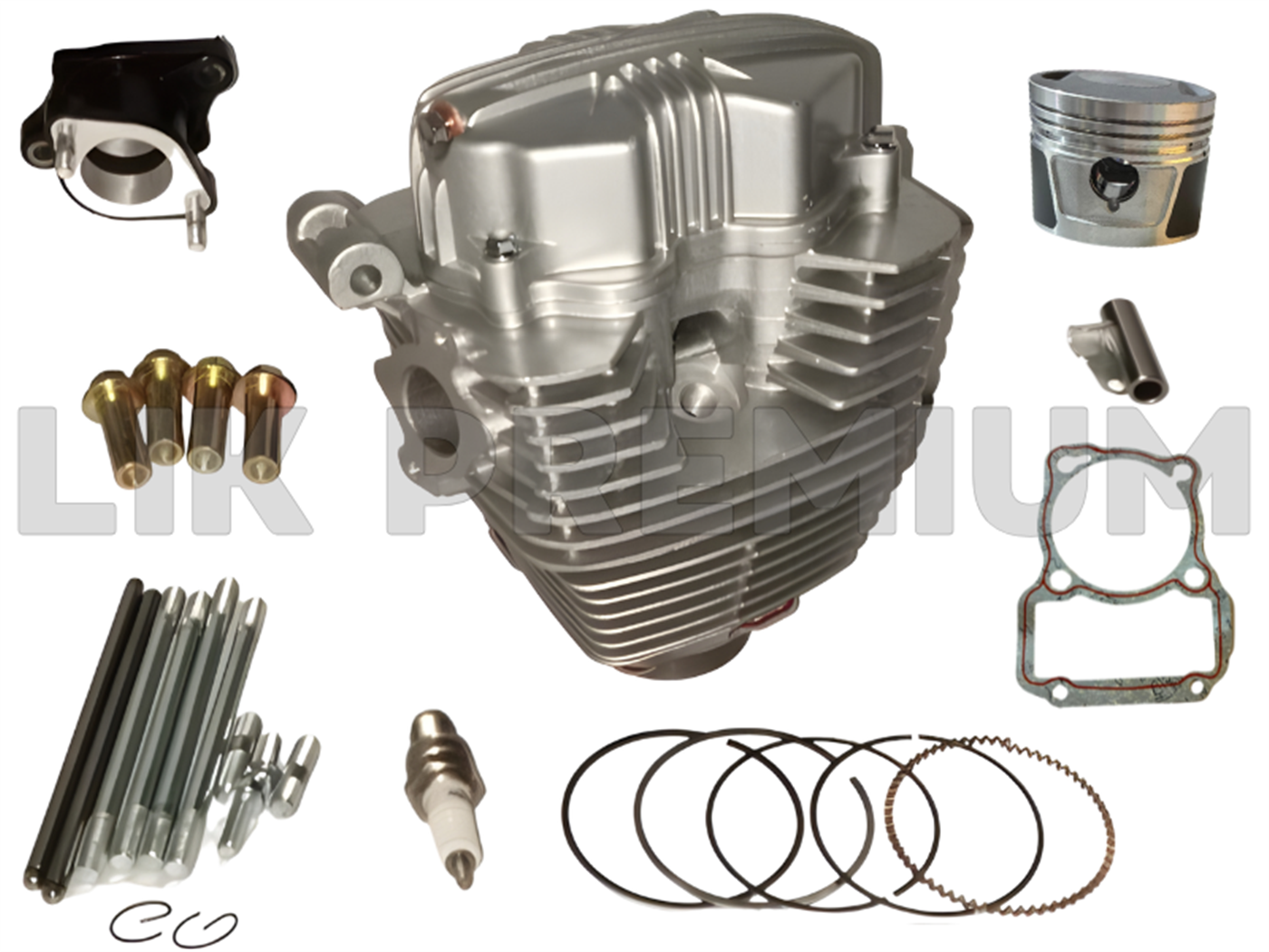 CABEZAL COMP. 149CC,62-15MM CROMADO PREMIUM