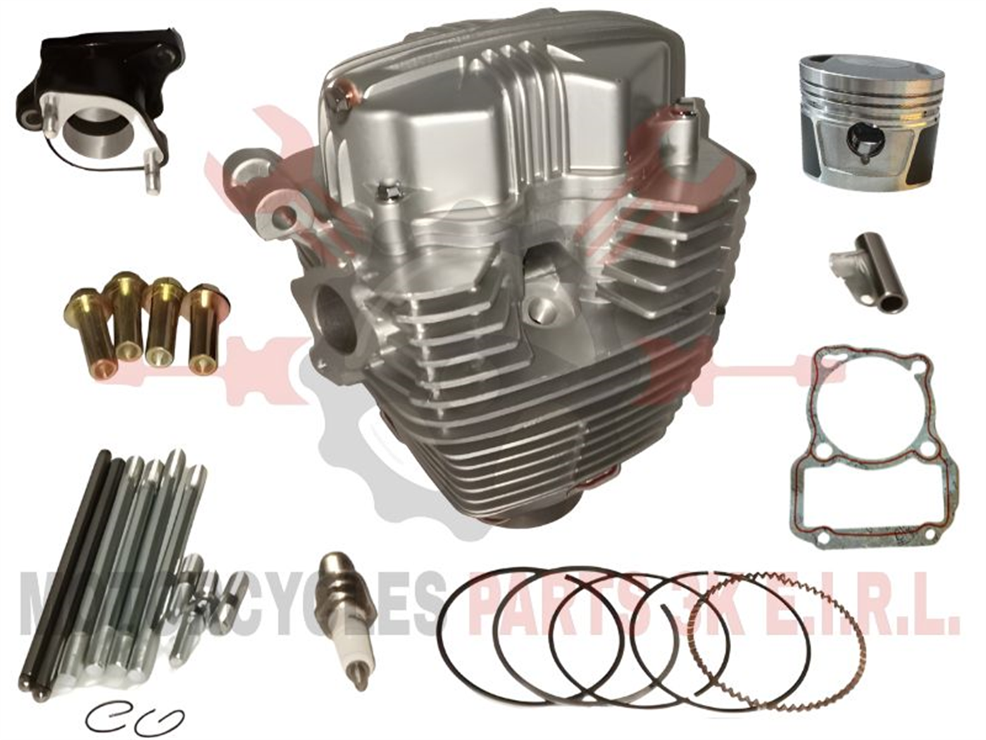 CABEZAL COMP. 149CC,62-15MM CROMADO PREMIUM