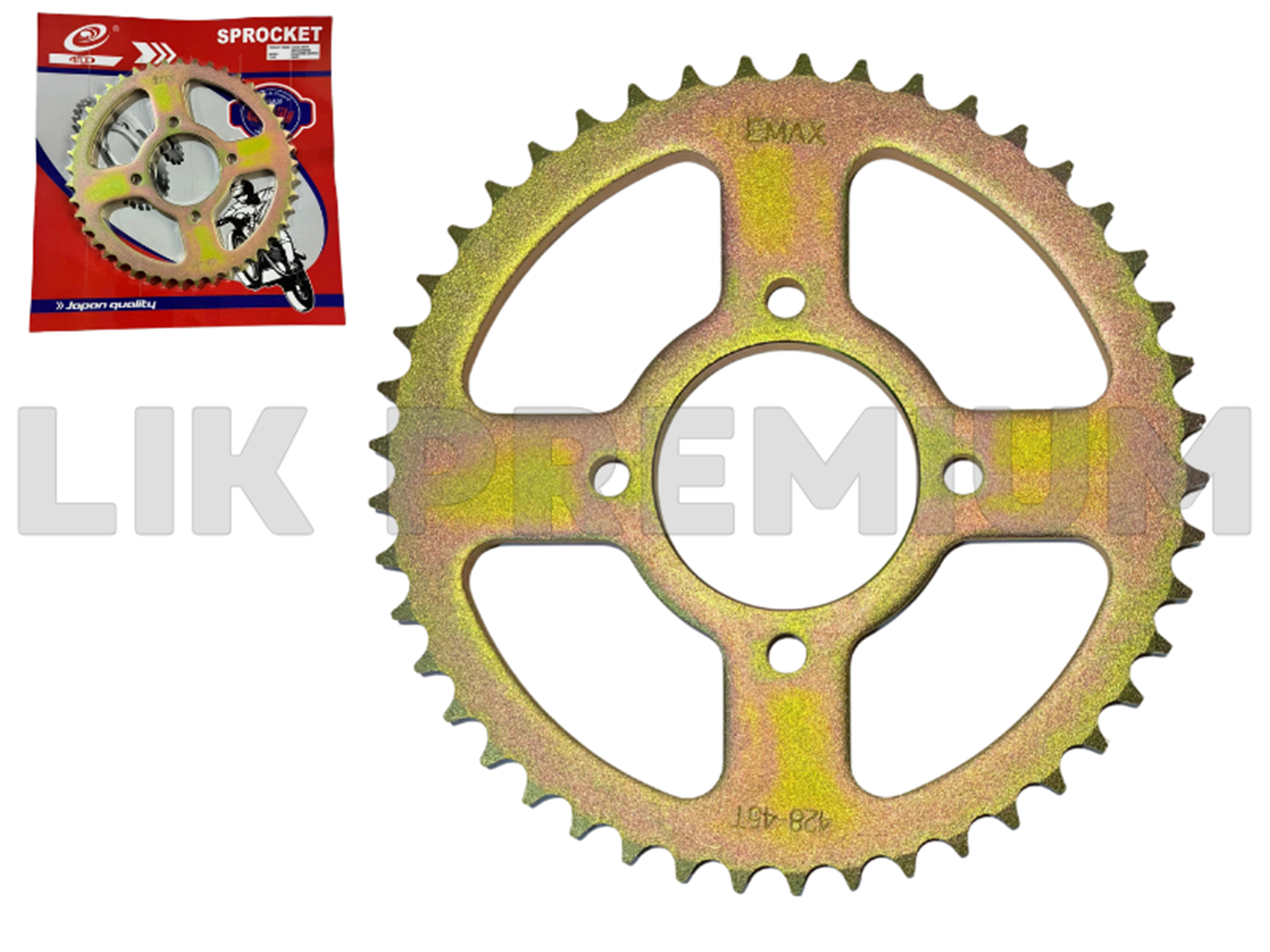 CATALINA 428H 45T 8MM (COLOR DORADO) 