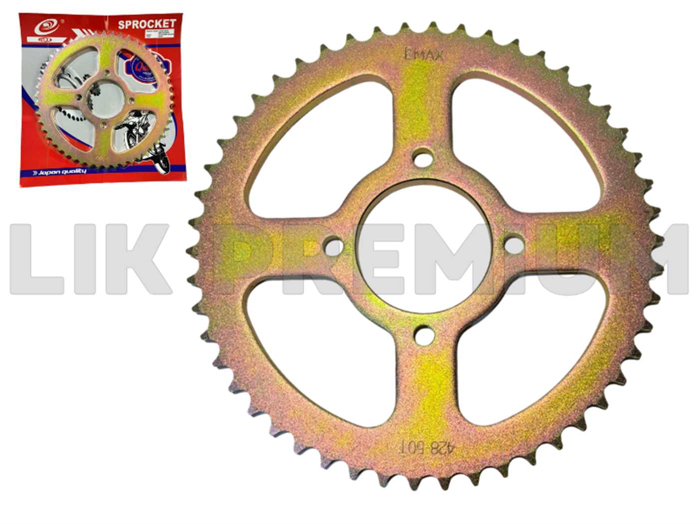 CATALINA 428H 50T 8MM (COLOR DORADO)