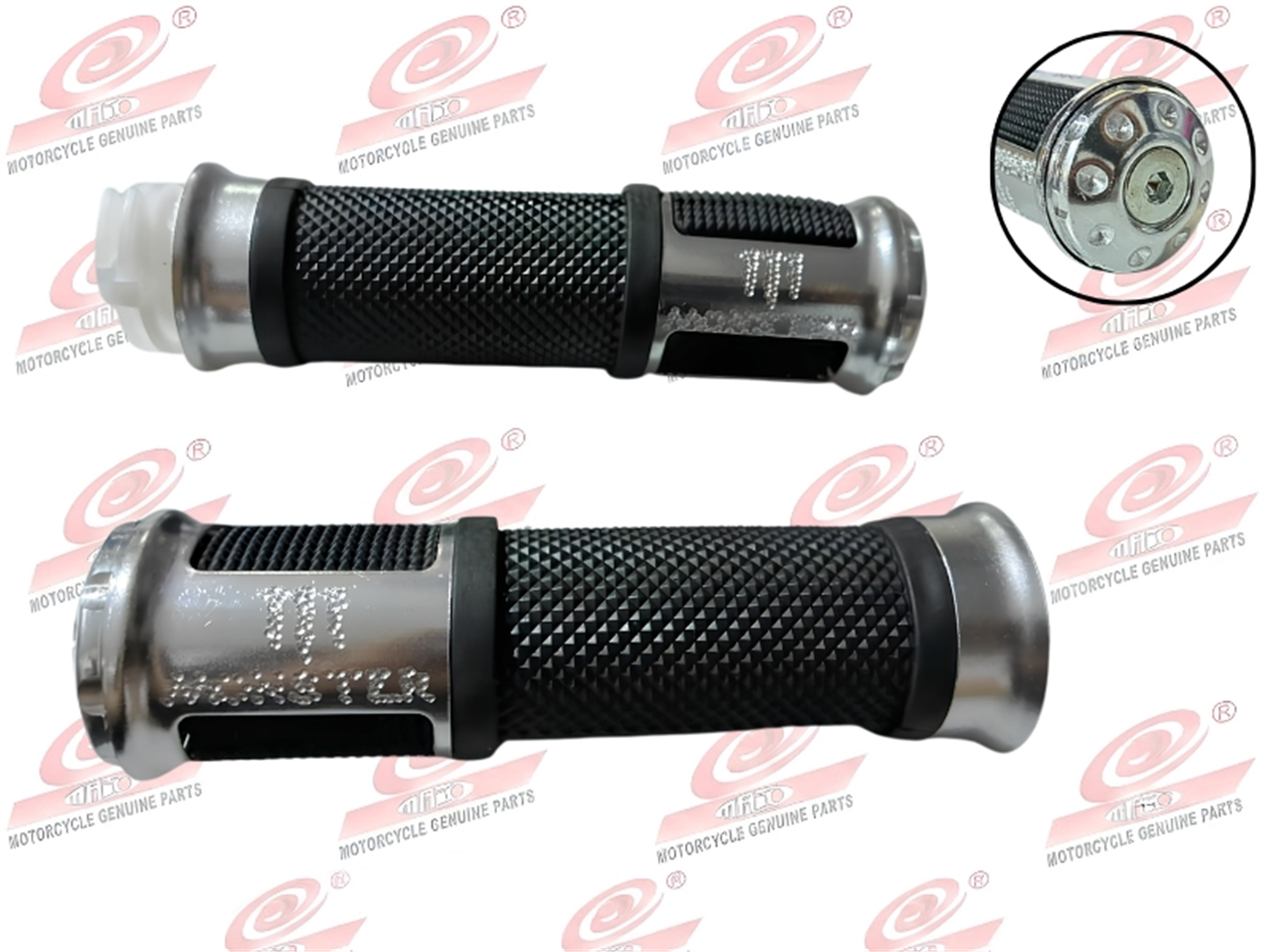 MANIGUETA ALUMINIO C/TUBO CROMADO