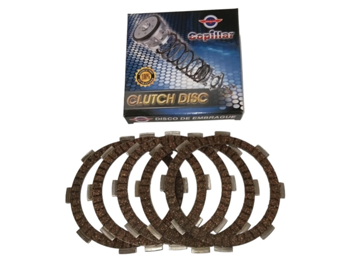 DISCO EMBRAGUE 6  PZAS.15MM PREMIUM 