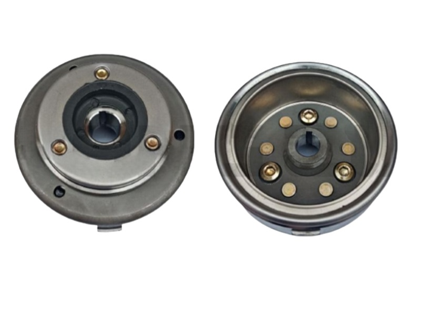 VOLANTE C/BENDIX S/ALTERNADOR (110/85MM BEN. 74-79MM 3 PINES)