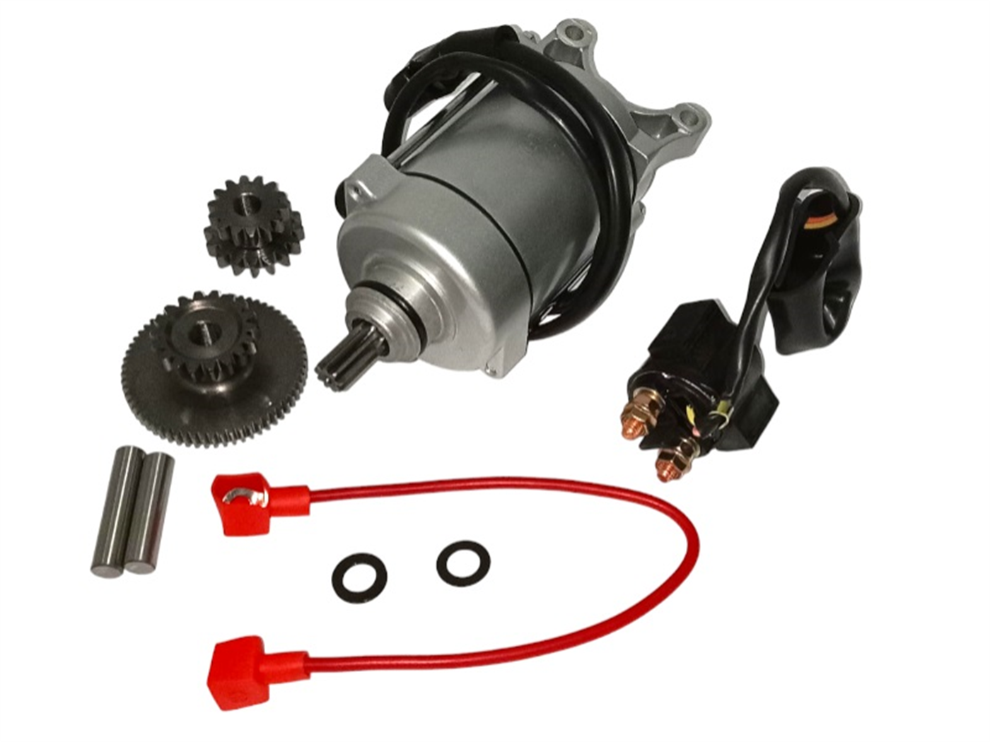 ARRANCADOR PREMIUM  9T C/CABLE, KIT PIÑON DE ARRANQUE