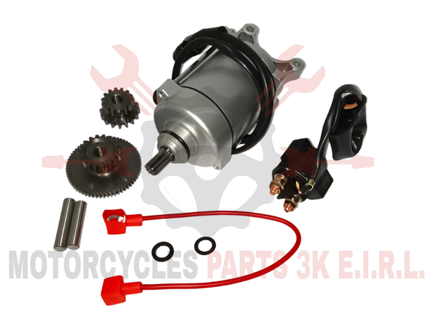 ARRANCADOR PREMIUM  9T C/CABLE, KIT PIÑON DE ARRANQUE