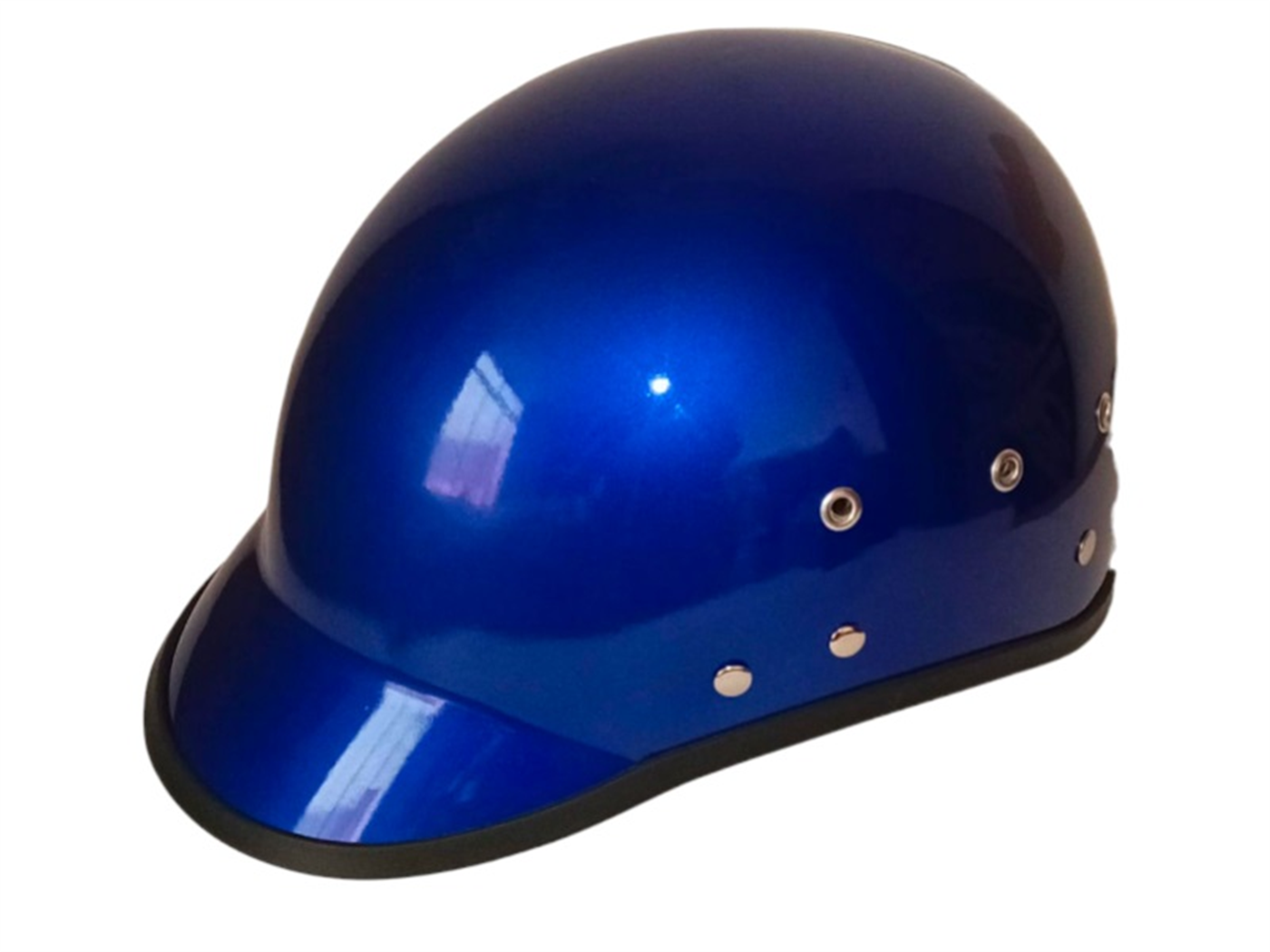 CASCO CHAVITO LISO AZUL BRILLANTE