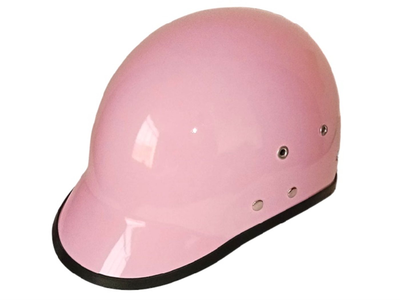 CASCO CHAVITO LISO ROSADO BEBE BRILLANTE