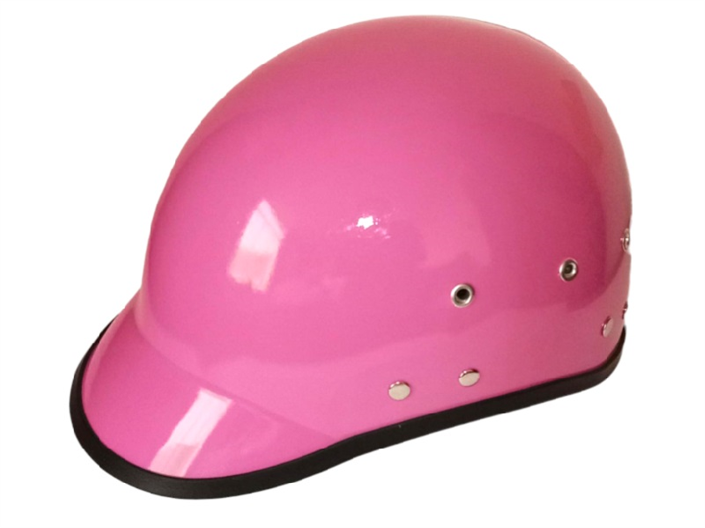 CASCO CHAVITO LISO ROSADO BRILLANTE