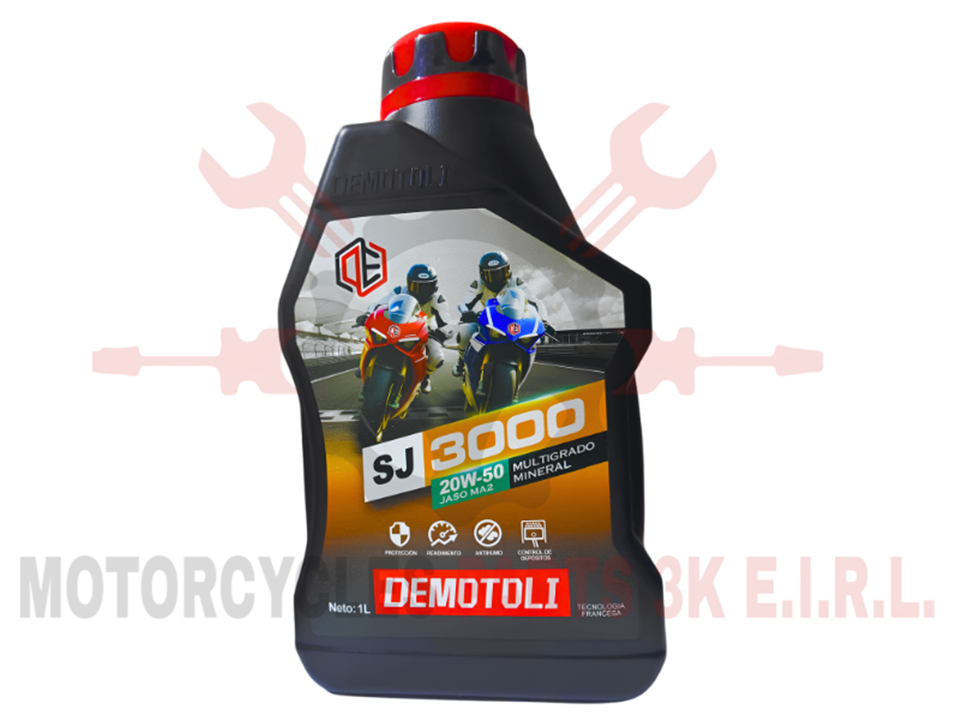 ACEITE 20W/50 1L (X24 UNIDADES) MULTIGRADO MINERAL