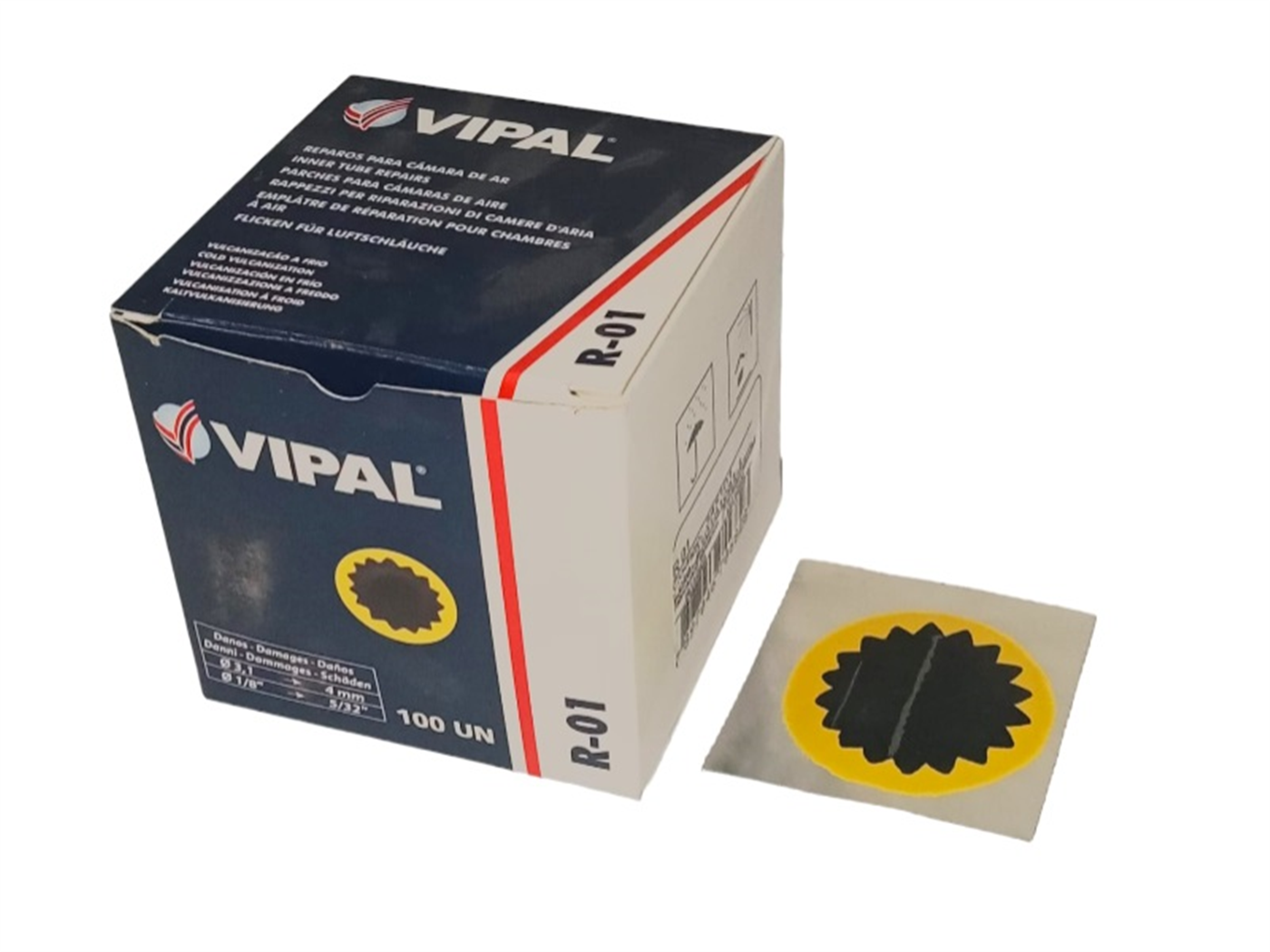 PARCHE 40MM VIPAL (R-01) (120 PCS)