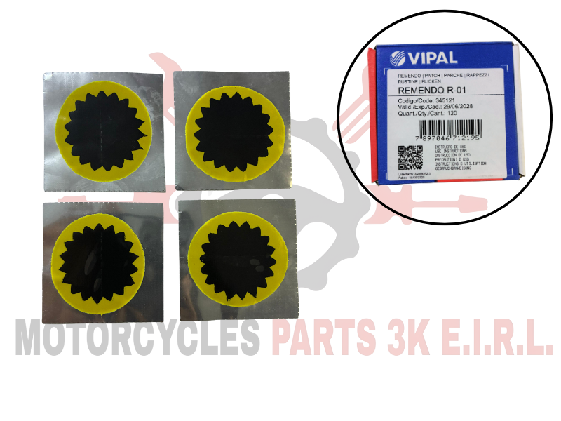 PARCHE 40MM VIPAL (R-01) (120 PCS)