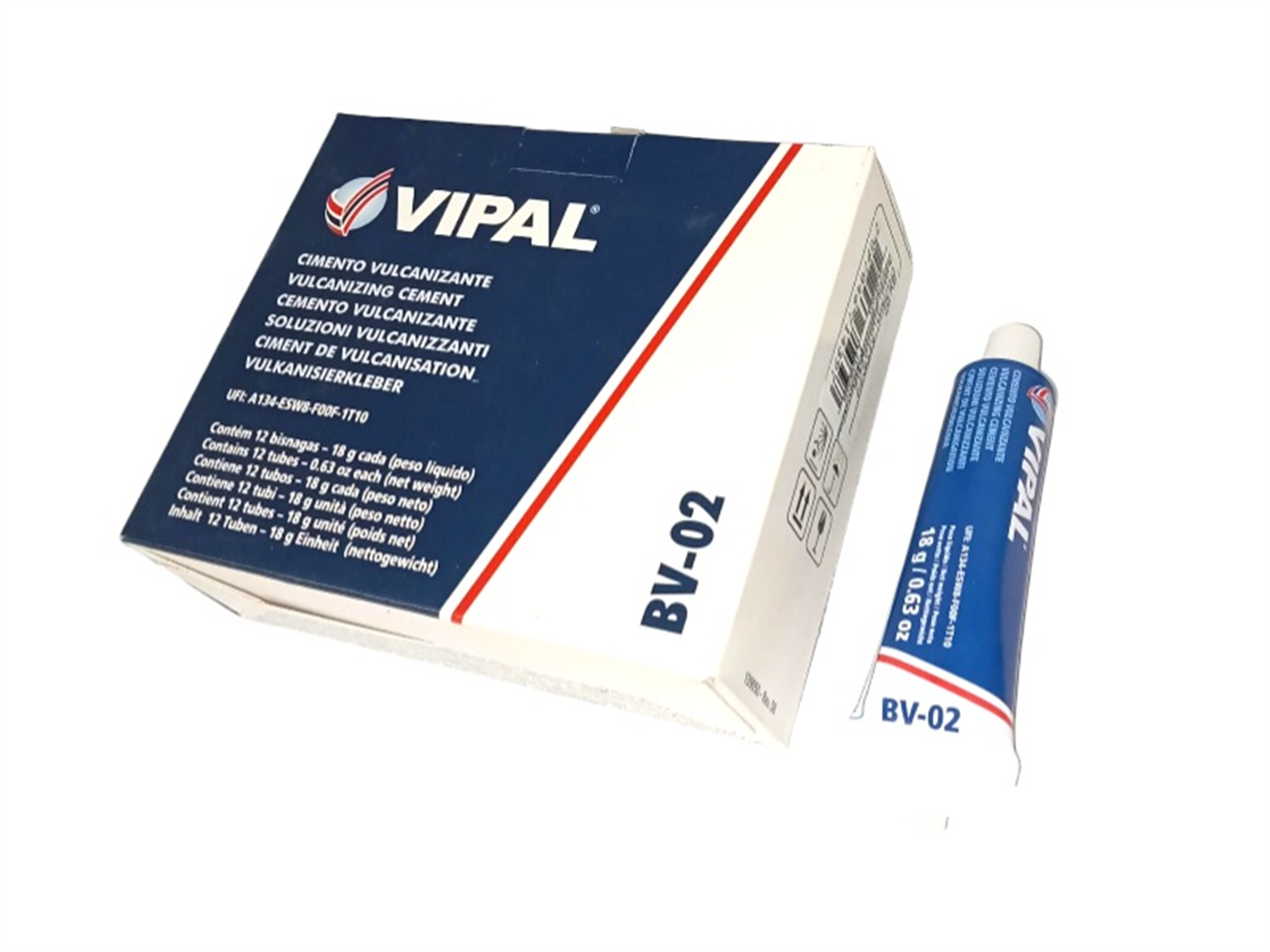 LIQUIDO PARA PARCHAR LLANTA 18GR (12 PCS) (VIPAL)