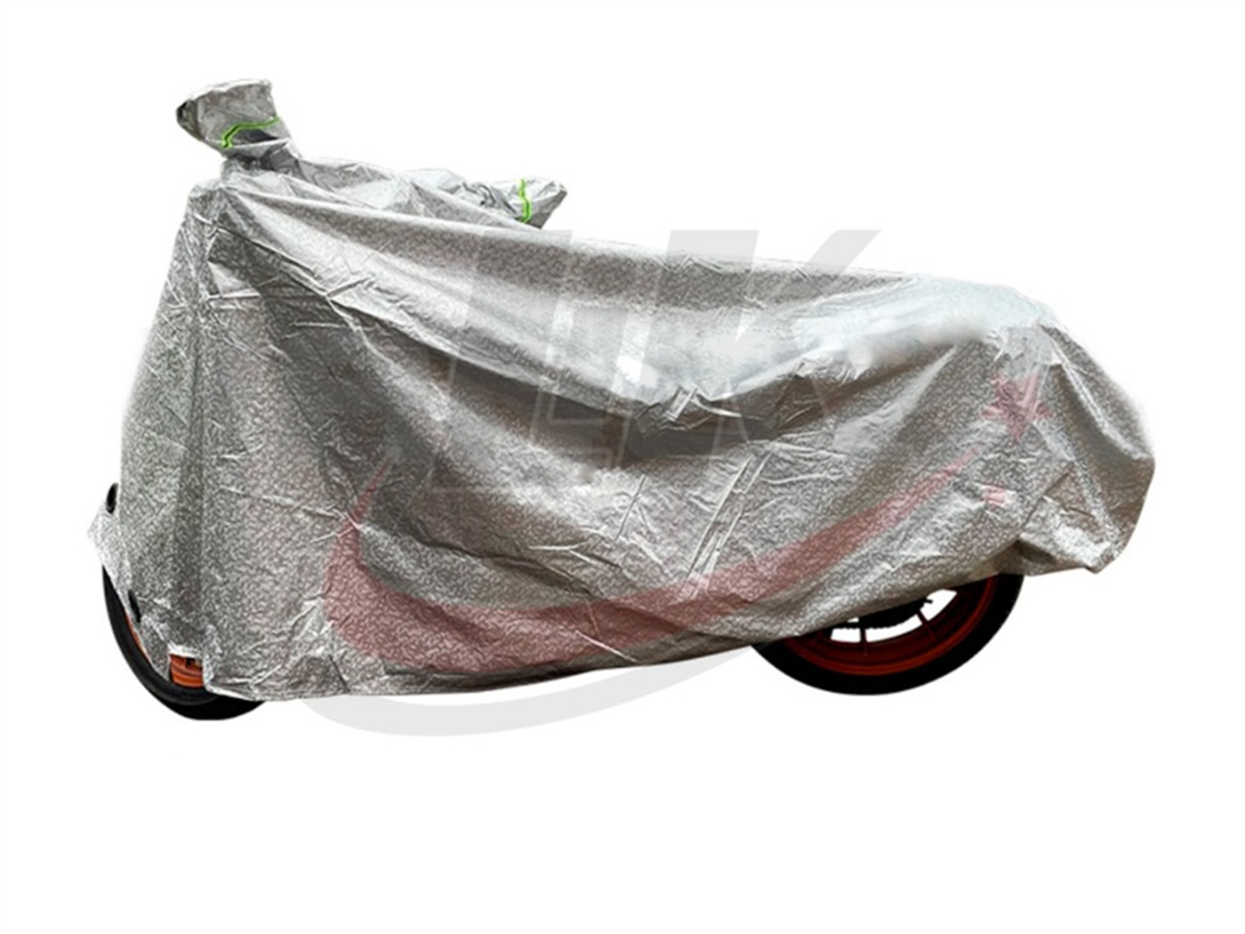 COBERTOR P/MOTOCICLETA MODERNO PLATEADO (XL)