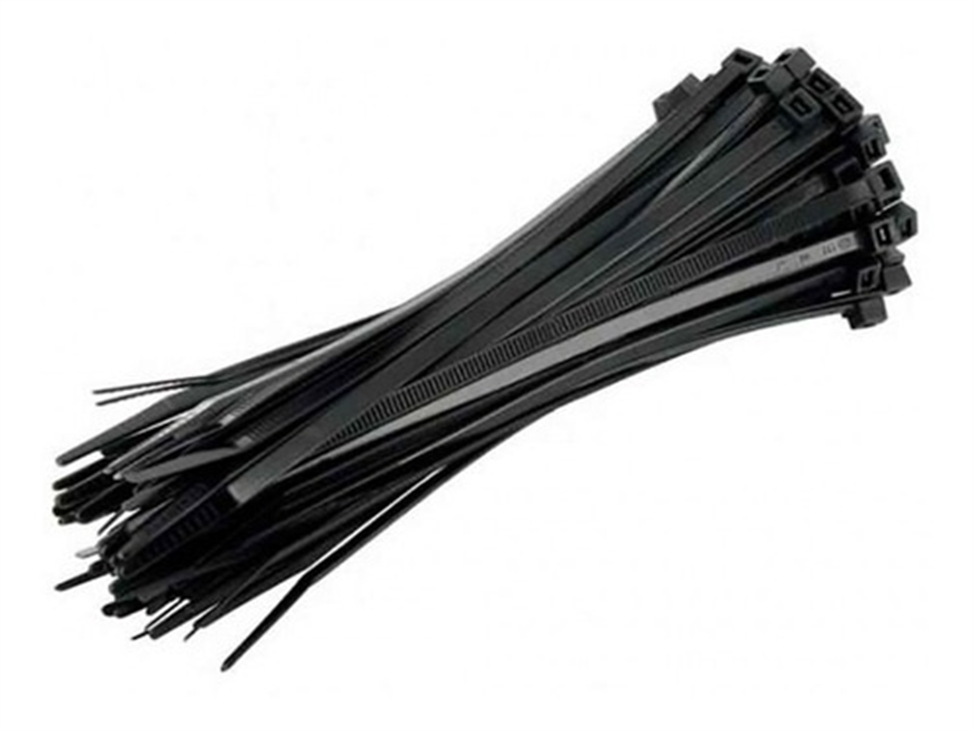 PRECINTO 4.8X40 CM NEGRO (100)