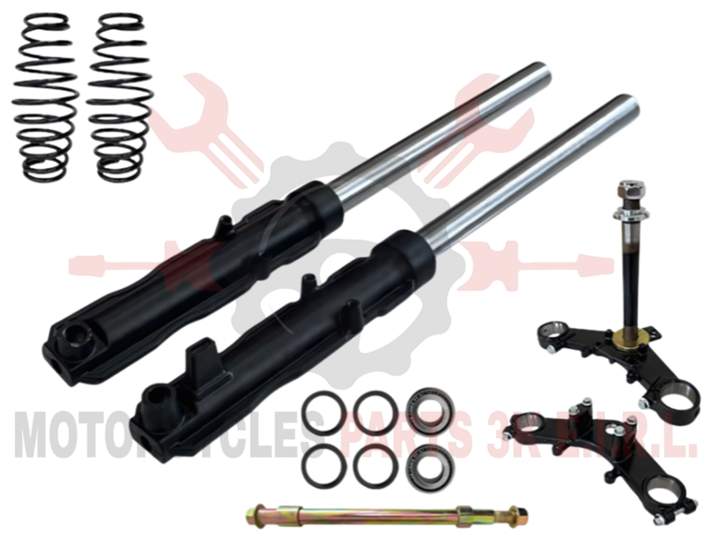 BARRA TELES. COMP. 43MM C/ALETA R.NEGRO (R.30205) LARGO 83CM