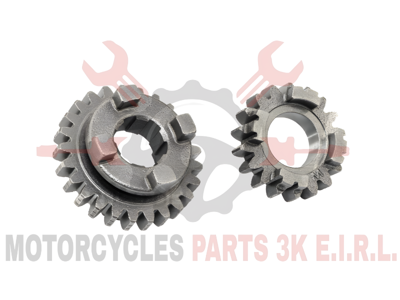 CONJUNTO PIÑON DE TERCERA 18T / 25T - MOTOR 300CC