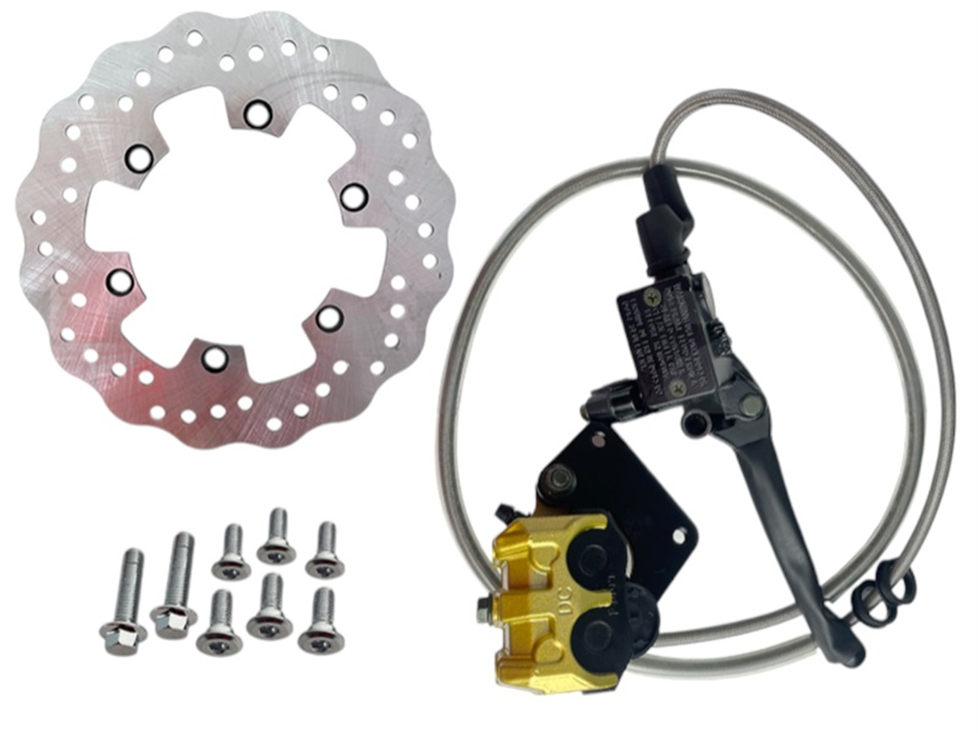 CALIPER DELANT. SIST. COMP. C/BOMBA Y DISCO 267MM 6H (P/BARRA INVERTIDA)