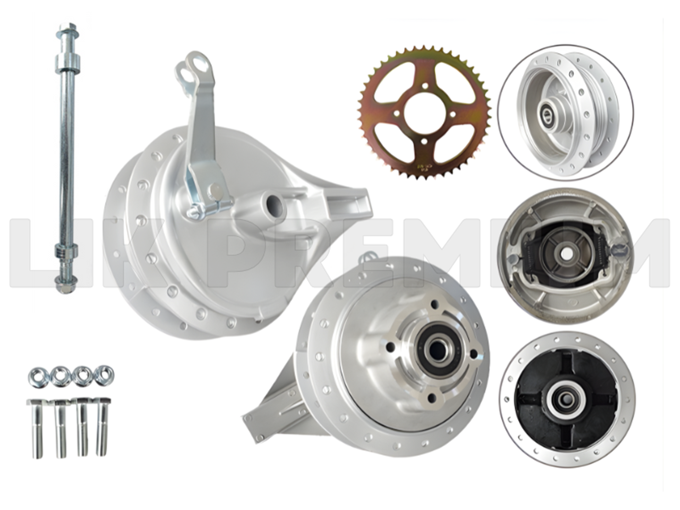 BOCAMAZA POST. COMP.TAPA+EJE +CATALINA 46T ROD.6302/6202