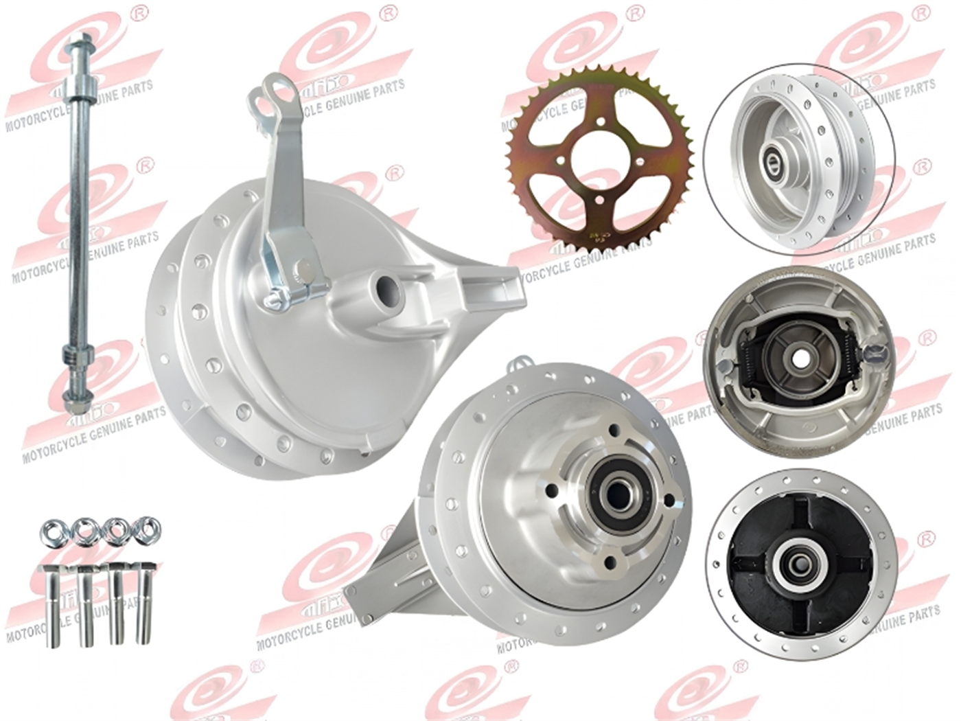 BOCAMAZA POST. COMP.TAPA+EJE +CATALINA 46T ROD.6302/6202