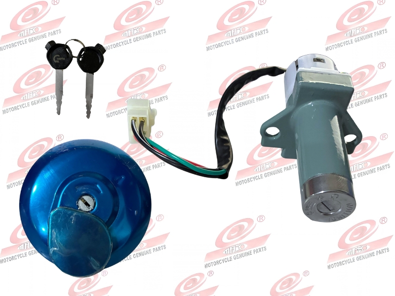 CHAPA CONTACTO + TAPA TANQUE LLAVE LARGO