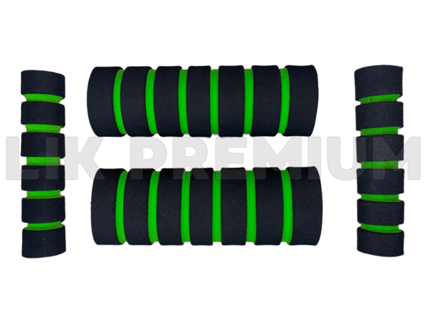 ESPONJA MANIGUETA + MANIJA  NEGRO/VERDE