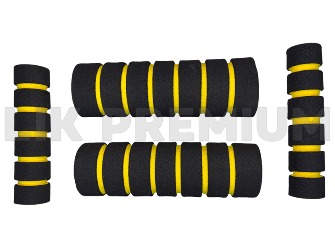 ESPONJA MANIGUETA + MANIJA  NEGRO/AMARILLO