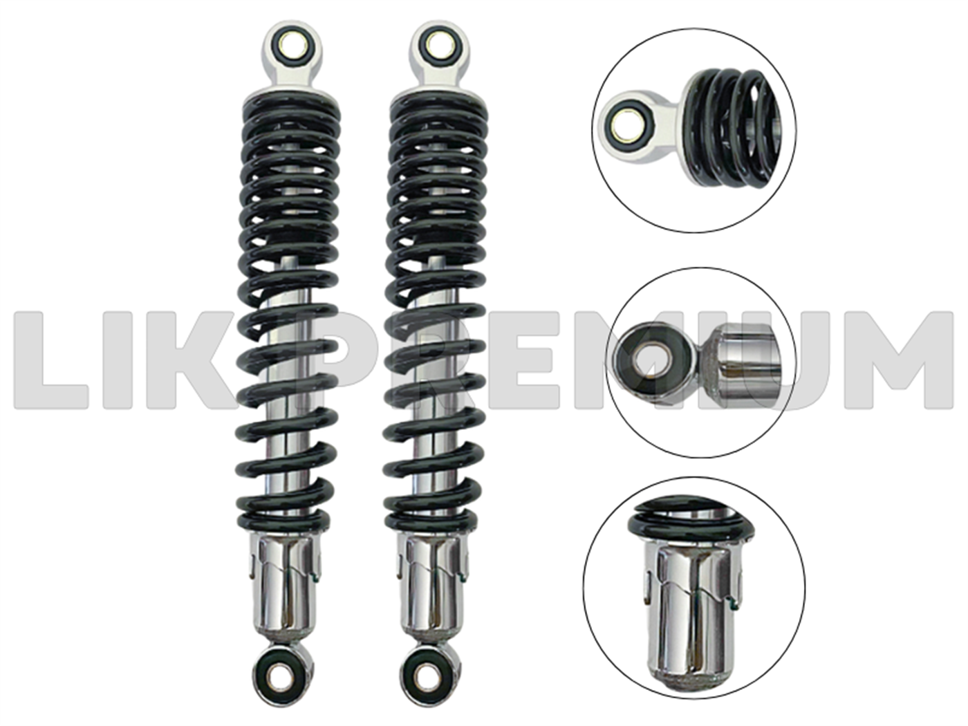 AMORTIGUADOR POST. 330MM,12/10MM,16V,8MM