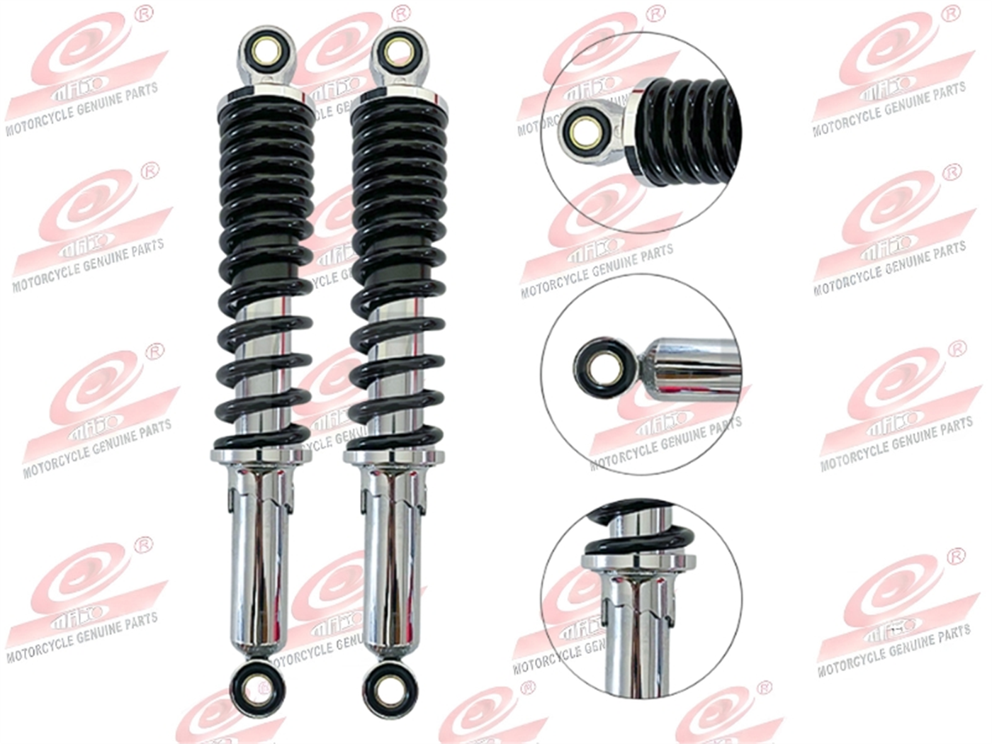 AMORTIGUADOR POST. 330MM,12/10MM,16V,8MM