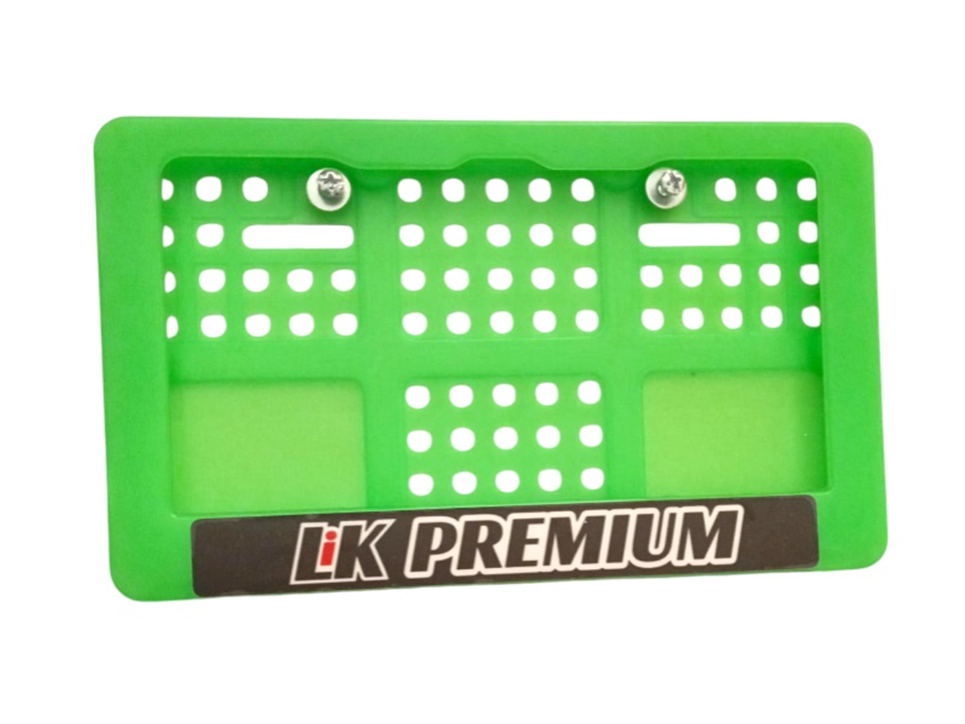 MARCO PLACA VERDE C/BASE CON ESTIKERS (LIK)